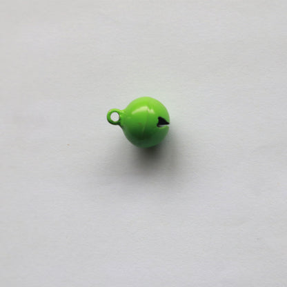 Painted Iron Jingle Bells 14mm Colorful Craft Keychain Accessories 100pcs 11