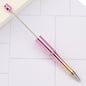 Beadable Plastic Pens 101 Colors Matte Pastel Shimmering Rainbow