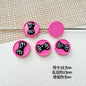 Butterfly Painted Metal Beads Decorative Alloy 10pcs 31