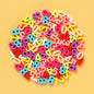 3D Number Clay Beads 10mm Colorful Polymer 200pcs 16