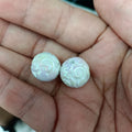 Glow Winding Flower Acrylic Beads 16mm Plated Radiant Colors 100pcs 2