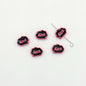 Frame Metal Beads 9x12mm Baking Painted Enamel Alloy 10pcs 9