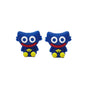 Silicone 3D Focal Beads Animal Dinosaur Bunny Raised Eye Detail 20pcs 9