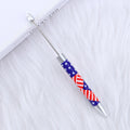 Beadable Ballpoint Pen Printed Flag Sunflower Pattern Long 167mm 5