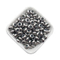 Stainless Steel Crimp Metal Beads 8mm Smooth Large Hole 20pcs 7