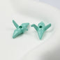 Painted Origami Crane Acrylic Beads 16mm Colorful Glossy 50pcs 9