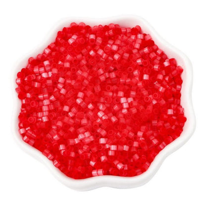 Antique Cat Eye Rice Seed Glass Beads 2.5mm Translucent Glow 740pcs 16