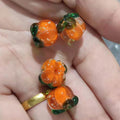 Lampwork Glass Beads Fruit Collection Glow in the Dark Detailed 20pcs 6