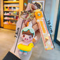 Cartoon Swim Ring Keychain PVC Boys And Girls Summer Charm 4
