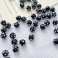 Lampwork Glass Beads Polka Dotted Round 8.2mm Colorful Glossy 10pcs 6