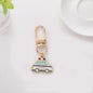 Enamel Astronaut Keychain Metal Zinc Alloy Space Theme Charm 48