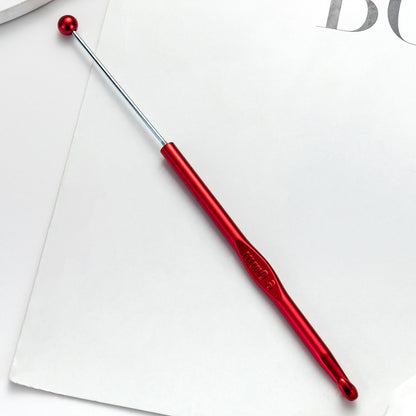 Beadable Crochet Hooks Metallic Slim Polished 3.0mm to 6.0mm 25