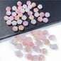 Czech Glass Beads Pumpkin 8mm x 6mm Green Jade Color 50pcs 14