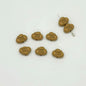Cartoon Cloud Metal Beads 12mm Painted Alloy 20pcs 17