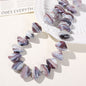 Two Tone 3D Shell Lampwork Glass Beads 22mm Handmade 10pcs 9