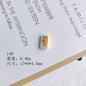 Hand Painted Irregular Shaped Acrylic Beads Imitation Pearl 10pcs 17