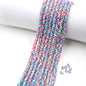Flat Clay Beads 6mm Colorful Matte Polymer Spacer 10 Strands 17