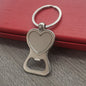 Metal Bottle Opener Keychain Zinc Alloy Smooth Surface for Sublimation 14