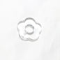 Acrylic Flower Spacer Beads 26mm Hollow Five Petal Large Hole 100pcs 18