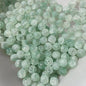 Crackle Round Glass Beads 10mm Gradient Colors with Gold Foil 60pcs 8