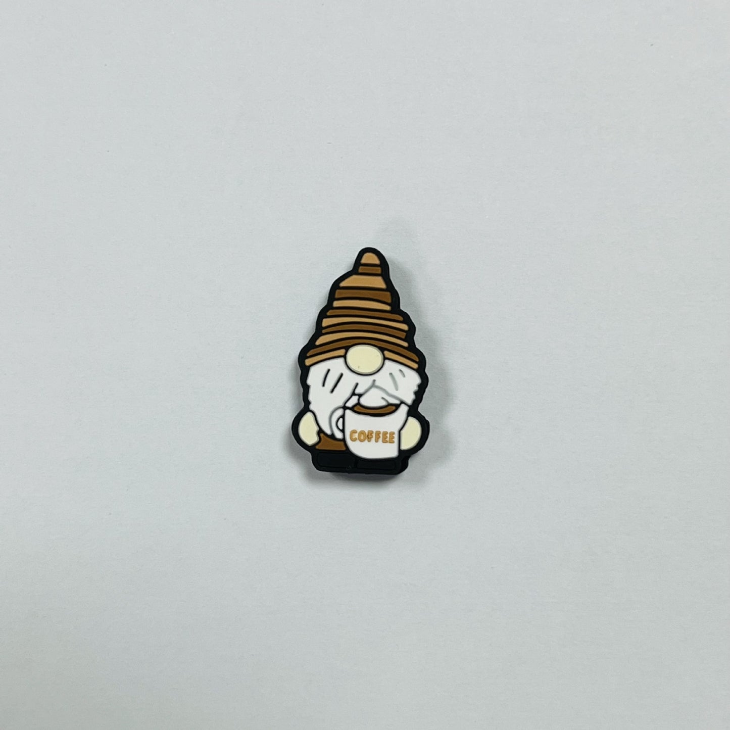 Silicone Focal Beads Cartoon Dwarf Holding Various Items 20pcs 20