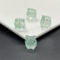 Czech Glass Beads Fox 15mm Translucent Glossy Multicolor 100pcs 12