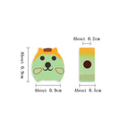 Animal Flat Clay Beads 9mm Cheerful Puppy Pattern Polymer 100pcs 2