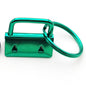 Iron Fob Keychain Clamps 25mm Various Finish Colors 10pcs 17