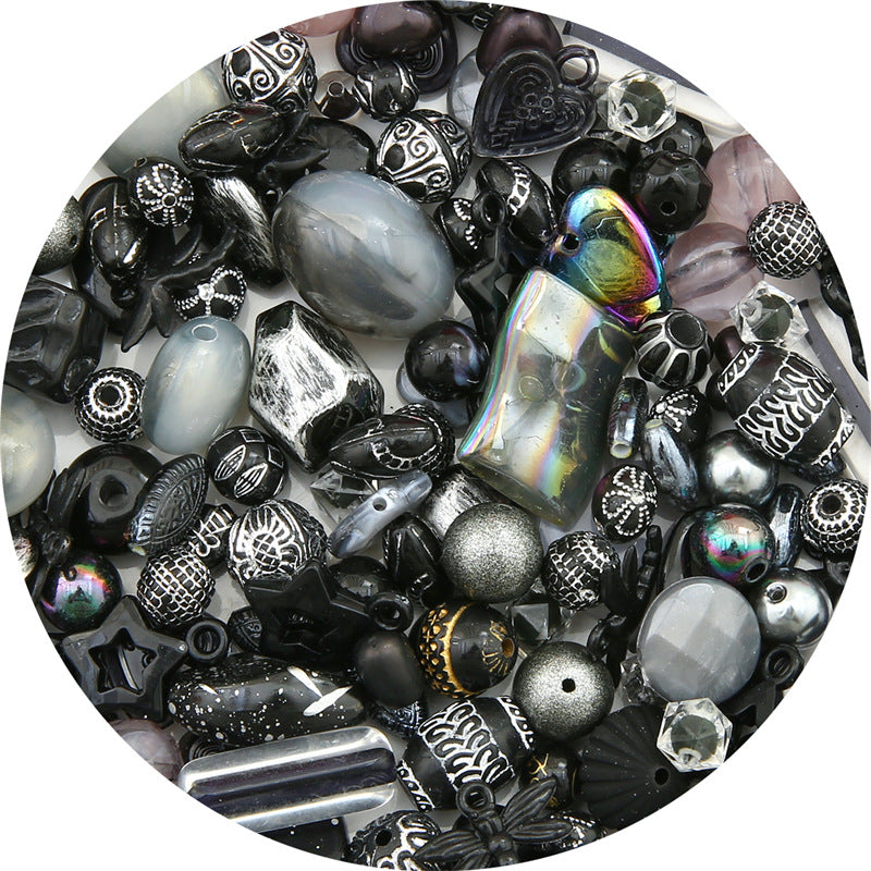 Mixed Style Acrylic Beads Colorful Hearts Bows Gems Assorted 47