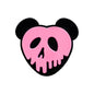 Silicone Focal Beads Poison Apple Skull Faced Hearts Neon 20pcs 3