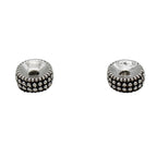 Alloy Round Spacer Beads 7mm Vintage Dotted Tibetan 50pcs 5