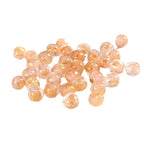 Lampwork Glass Beads Round 8mm 10mm Ancient Gold Silver Foil 100pcs 5
