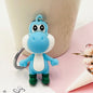 PVC Dinosaur Keychain Cartoon Soft Rubber Cute Toy Charm 4