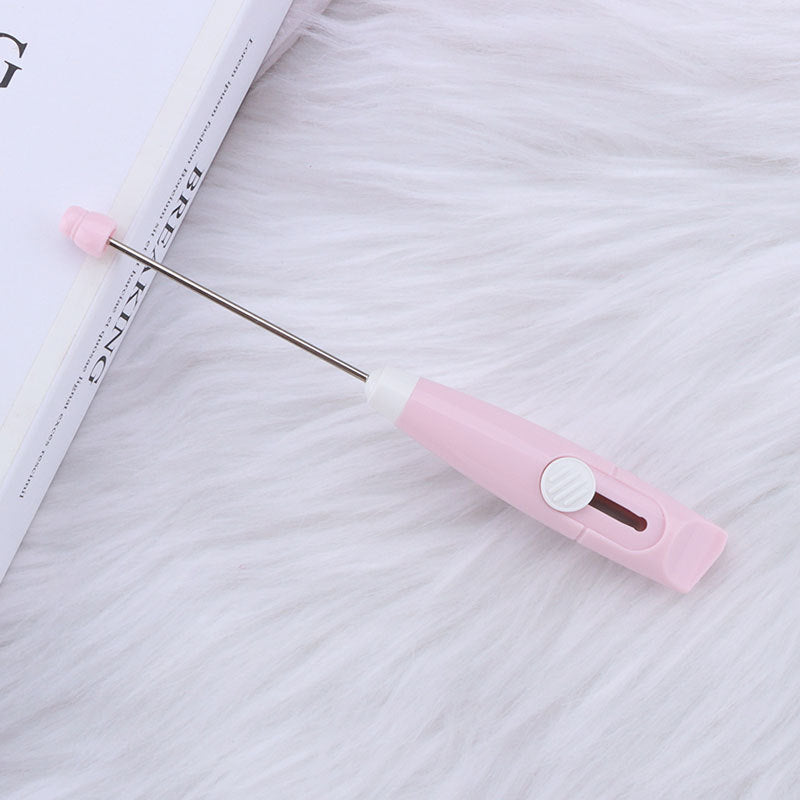 Beadable Retractable Parcel Opening Knife Slim Pastel Colors 8