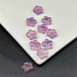 Czech Glass Beads Petals Pentagonal Plum Blossom 14mm Sky Blue 100pcs 8