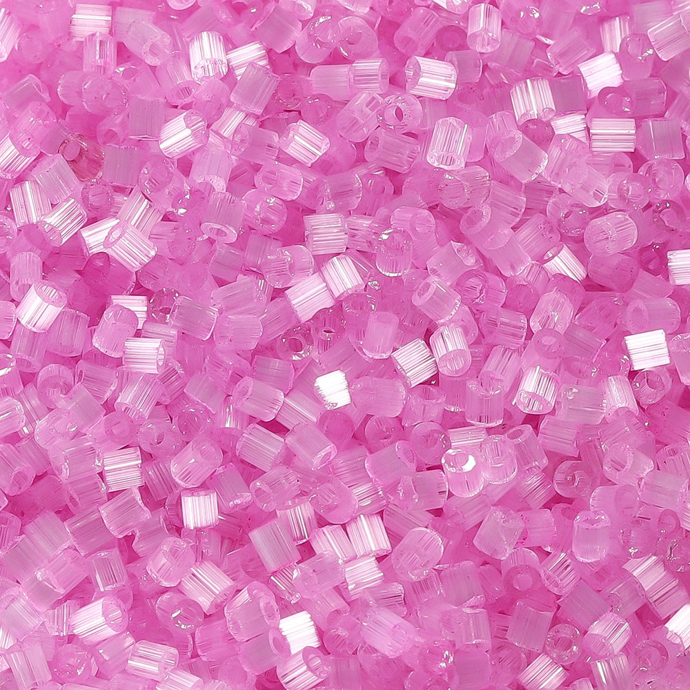 Imitation Opal Seed Bugle Glass Beads 2mm Soft Pastel Glow 5000pcs 16