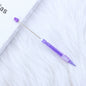 Beadable Mechanical Pencil Translucent Glittered Plastic Barrel 0.5mm 9