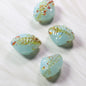 Lampwork Glass Beads Shell 14mm Phoenix Tail Pattern 10pcs 7