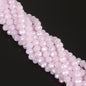 Glass Faceted Spacer Beads 8mm Iridescent Plating 13
