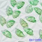 Iridescent Half Butterfly Wings Glass Beads 8x15mm 50pcs 17