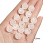 Semi-transparent Frosted Acrylic Beads Matte Finish Mixed Shapes 8