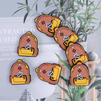 Silicone Focal Beads Backpack Warm Tones Pocket Detail 20pcs 3