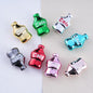 Plating Cola Bottle Acrylic Beads 19-30mm Metal Colored 20pcs 14