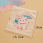 Sanrio Series Zip Lock Plastic Bags Cute Character Design 5pcs 12
