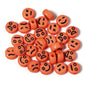 Cartoon Emoticon Flat Round Acrylic Beads 7x3.5mm Colorful 100pcs 12
