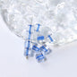 Acrylic Square Acrylic Beads 8mm Pastel Filled Core Glossy 60pcs 11