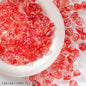 Clear Cartoon Cinnamorol Glass Beads 15mm Mixed Colors 50pcs 14