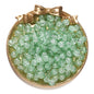 Crackle Round Glass Beads 8mm Colored Hole 1.3mm 50pcs 12