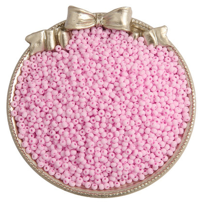 Frosted Seed Glass Beads 4mm Pastel Colors Matte Finish 320pcs 22