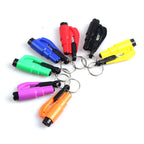 Multi Function Safety Keychain 3 in 1 Window Breaker Seatbelt Cutter Whistle